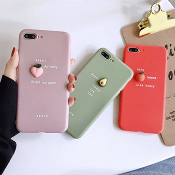 

3D Candy Color Avocado Soft Case For Samsung Galaxy J4 J5 J7 J6 J3 2016 2017 2018 A50 A30 A10 A40 A6 A70 A7 A8 Plus J2 Prime J8