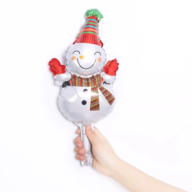 Unicorn Christmas Series Foil Balloons Party DecorsSanta Claus Snowman XmasToys 