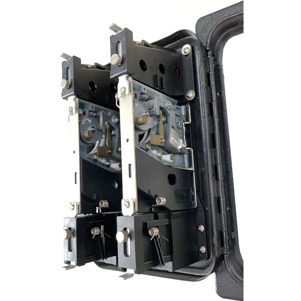 Arcade Double Coin Door With Quarter Acceptor For MAME or Arcade Replacement Iron Door Construction