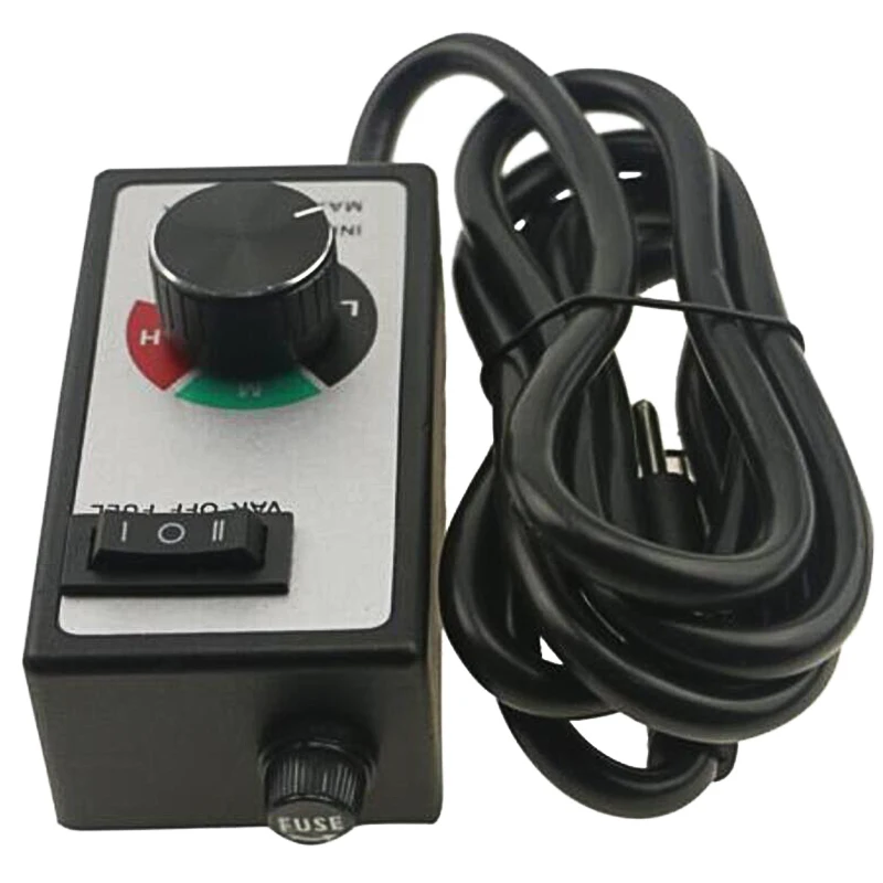 

EASY-EU Plug,Variable Speed Controller Electric Motor Router Fan Desktop Grinder Rheostat Plug