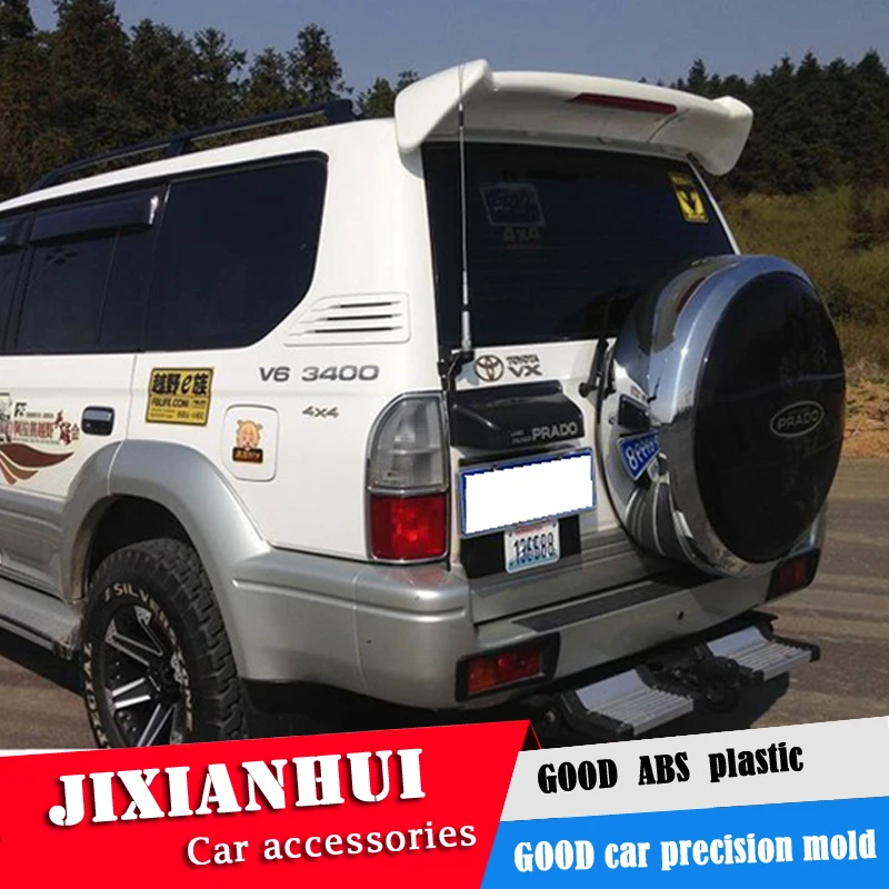 Спойлер для Land Cruiser Prado 2002-2005 спойлер Toyota 3400 из АБС-пластика цветной задний