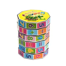 Hilittlekids 1 шт. детские образовательные игрушки Обучающие игрушки для математики Детские Кубики Игрушки-пазлы подарки