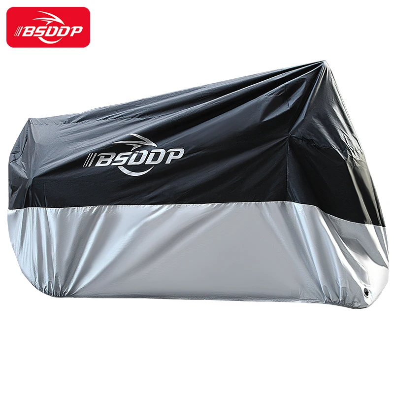BSDDP-Funda Universal para motocicleta, a prueba de polvo, impermeable, tela Oxford, lluvia, nieve, UV, Fundas protectoras, talla M a 4XL, todas las estaciones