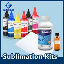Kit d'encre à Sublimation T312 314, revêtement A4 gratuit, pour Photo Epson HD XP 15000 XP 15010 XP 15080, tasse, tasse, T shirt 