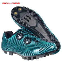 2019 ใหม่รองเท้าขี่จักรยาน Breathable & กันน้ำ Mountain จักรยานจักรยานรองเท้า MTB ขี่จักรยาน Self-Locking รองเท้าจักร...(China)