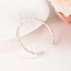 Small silver plated Bracelet&Bangles for Baby/Girls/Boy Charm Beads Bracelet Small Bell/Heart Jewelry Child Party Gifts 4