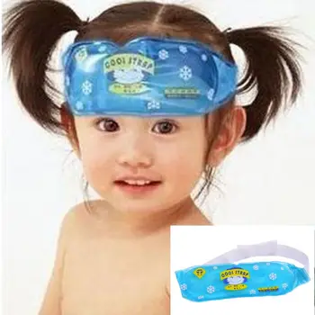 

Children Fever Down Cold Strap Baby Physical Cooling Ice Pack Compress Antipyretic Paste Belt