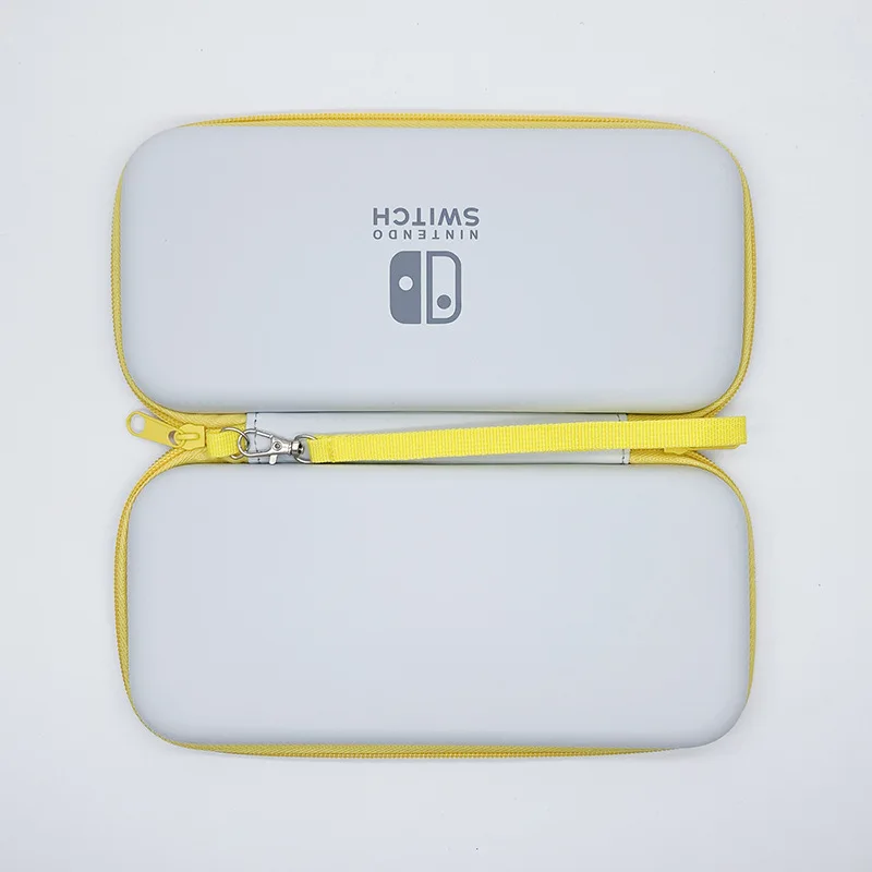 Миниатюрные аксессуары для путешествий, сумка для переноски, сумка NS, чехол и Джойстики, ручки, колпачок для NS для Switch Lite, кристальная пленка - Цвет: Yellow bag
