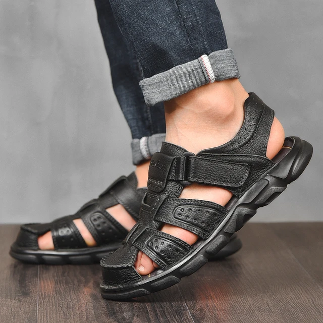 sandals men summer slippers 2020 fashion| Alibaba.com-sgquangbinhtourist.com.vn