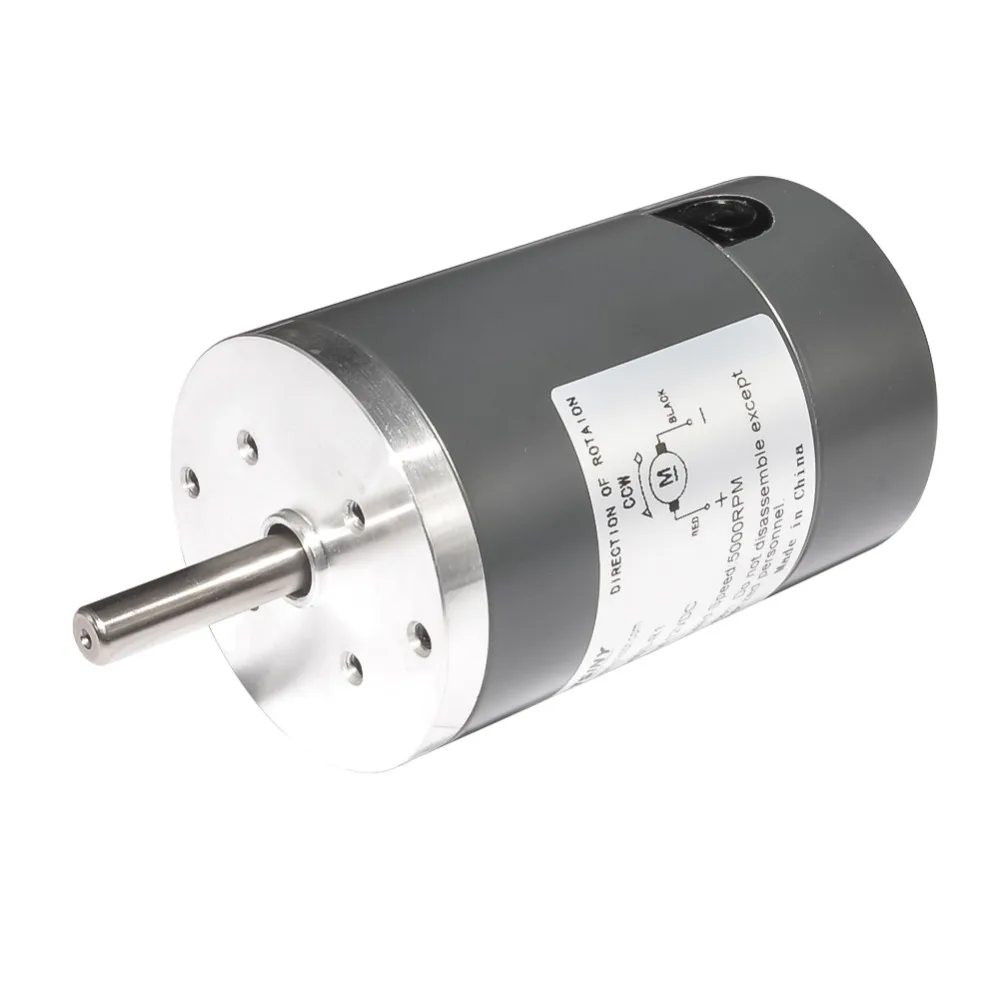 Motor Permanente dc com Alta Velocidade 60 mm de Diâmetro 12v 24v 2000rpm 3000rpm 4000rpm para Parte Diy