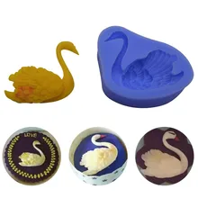 Силиконовая форма «Лебедь» Формочки Для помадок торта декоративное устройство для шоколада молд, аксессуары для выпечки форма для выпечки печенья аксессуары для кухни