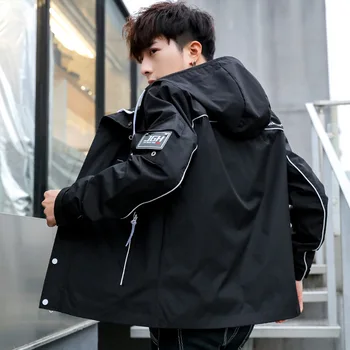 

Men's Jacket Japanese and South Korean Style Street Style Men's Casual Casual Jacket Multi-colored Men's Hoodies Autumn Coats