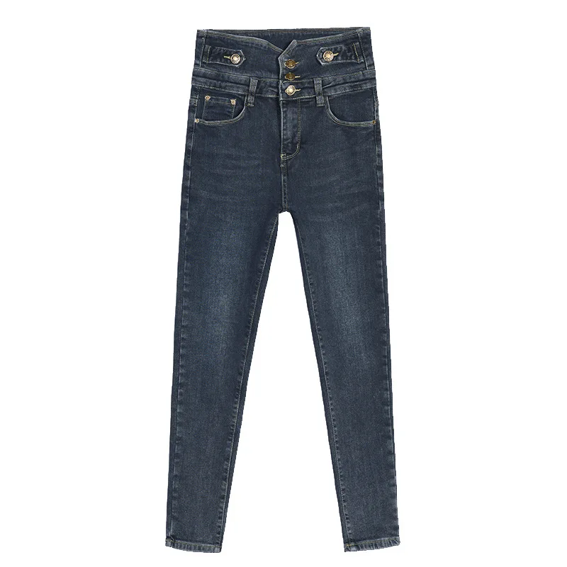 

Black Jeans Women High Waist Slimming Tight Pencil Pants Ankle Length High Stretch Denim Trousers Boyfriend Jeans for Women