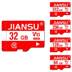 Carte mémoire Flash 128 real Mini SD TF classe 10, 32 go/64 go/100% go, compatible avec smartphone, appareil photo numérique, tablette, MP3GPS, pda 