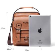 

New Man's Crossbody Shoulder Bag Multi-function Men Handbags Large Capacity PU Leather Bag For Man Messenger Bags Tote Bag