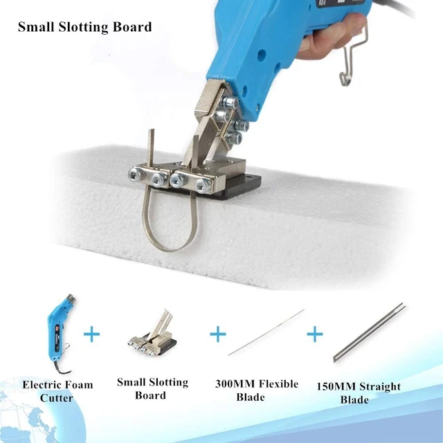Hand Tool Kit Thermal Foam Board Cutting Knife Electric Sponge Polyurethane  Polystyrene Cutting Machine With Slot Board - Electric Scissors - AliExpress