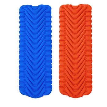 

Outdoor Single Person V-Shaped Inflatable Tent Sleeping Mats Camping Mat Ultra-Light Portable V Shaped Moisture Pro