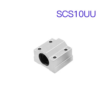 

SCS10LUU Linear Motion Ball Bearing Block Slide Bushing CNC Router for 3D Printer Shafts Rod Printing Machine Parts