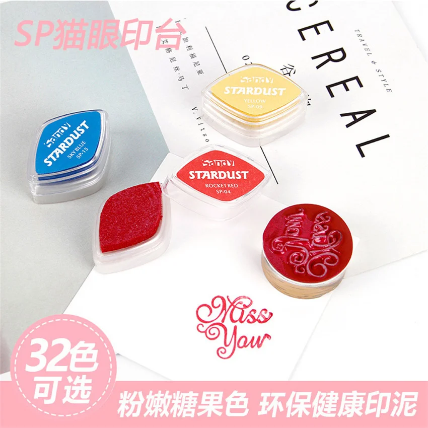 11 Colors Multi Purpose Stamp Pad Oil Based For DIY Craft Rubber Stamps