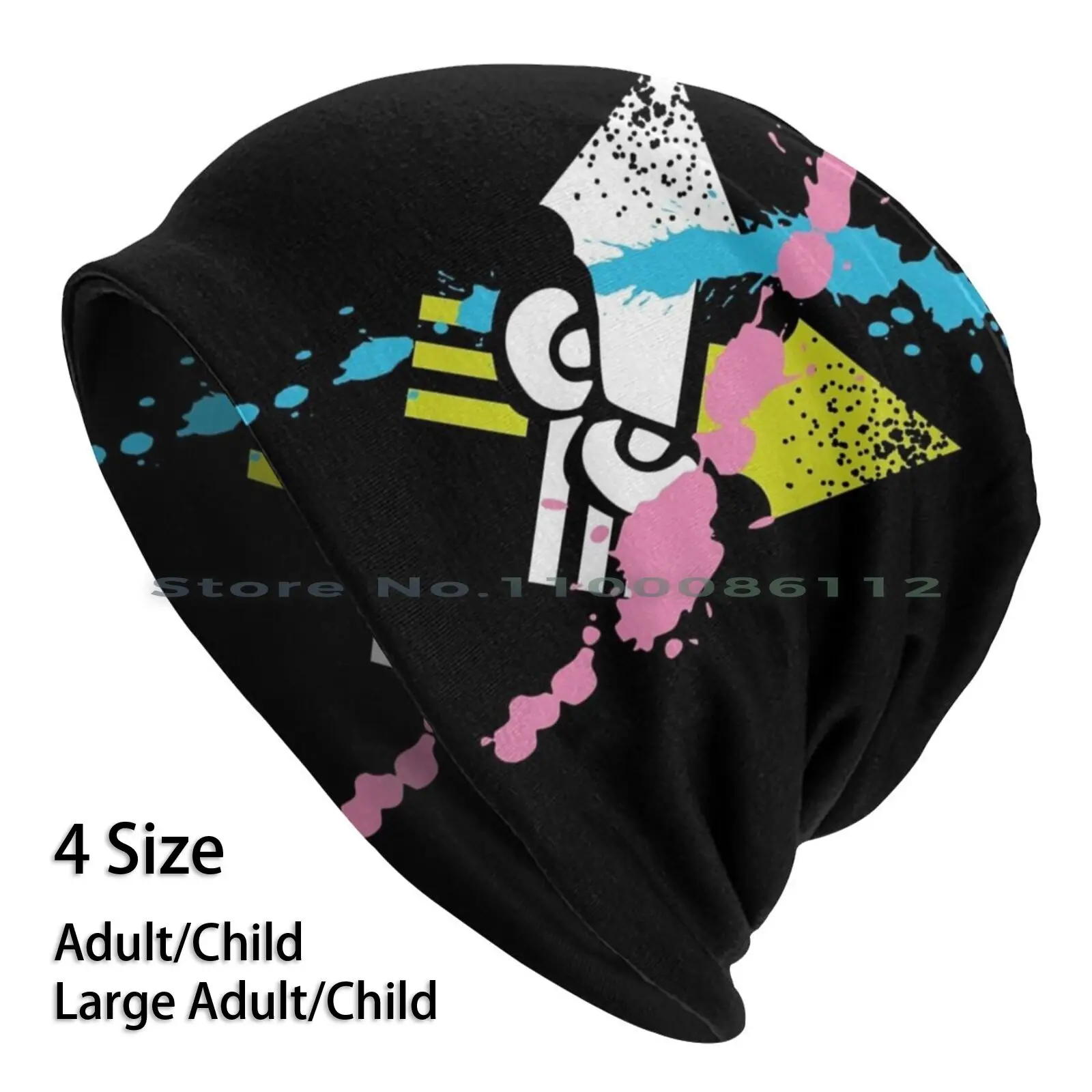 Splatoon-Turf War 5 Berretti Cappello Lavorato A Maglia Splatoon Neon Blue Neon Pink Videogiochi Gaming Gamer Turf Wars Paintball Switch Splatter