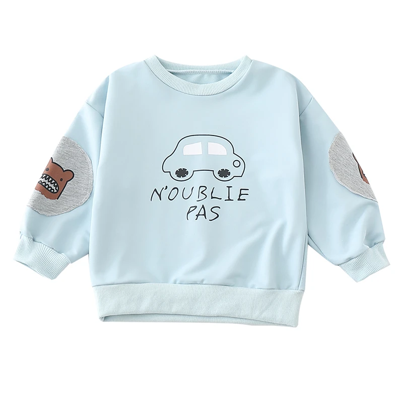 

New Fashion Spring Autumn Baby Boys Girls Clothes Children Cotton Cartoon T Shirt Toddler Casual Costume Infant Kids Sportswear
