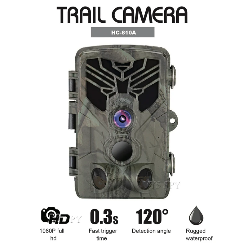 HC810AHuntingCameraScoutingTrailCamWildView1080P16MPHDPIR