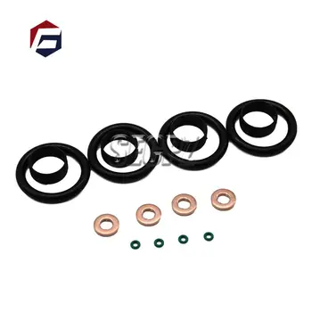

Car 16PCS car gasket For Ford Fiesta 1.4 TDCi Duratorq Fuel Injector Seal + Washer + Oring Set 1204698