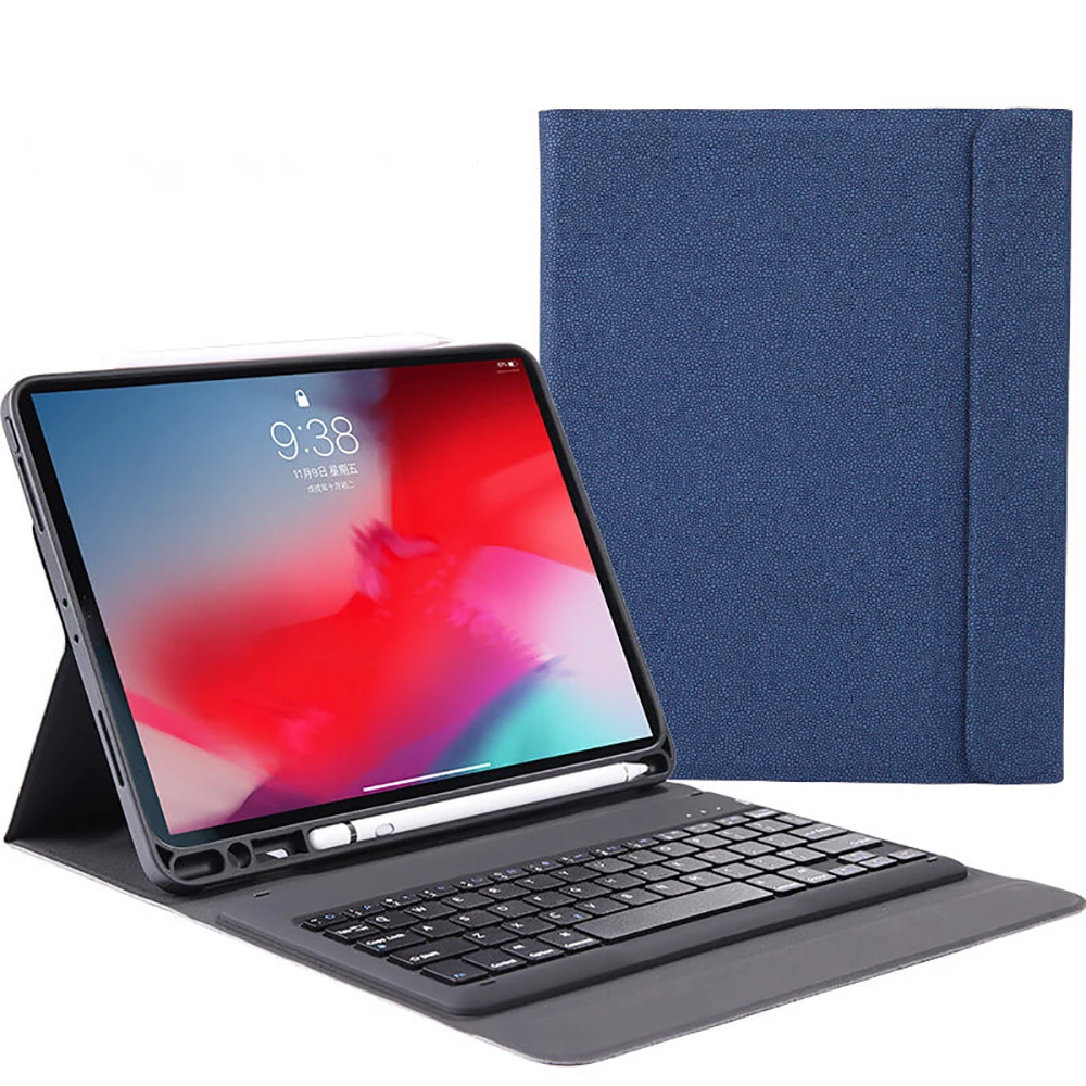 Blue Для iPad Mini 4 Mini 5 7,9 дюймов планшет Bluetooth клавиатура с планшетом защитный чехол - Color: Blue