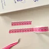 MINKYS New 5M Kawai Pink Cherry Washi Tape Scrapbooking Journal Scene Frame Decoration Cute Sticker School Stationery 6