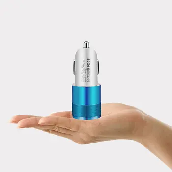 

Car Charger Dual USB Cigarette Lighter 12/24V Mobile Phone Charger