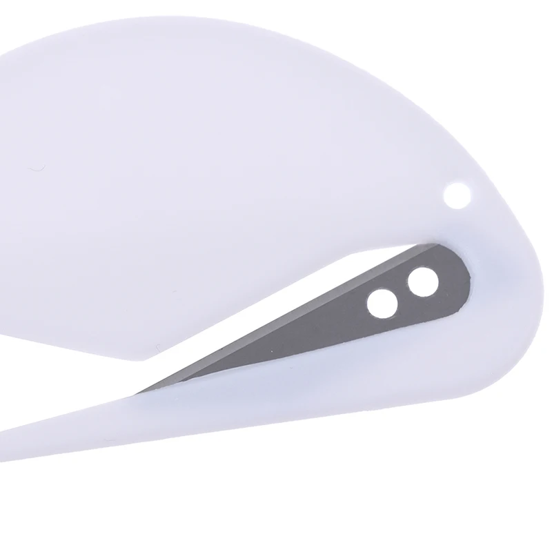 2 X Plastic Letter Opener Mail Envelope Opener Safety Paper Guarded Cutter Blade