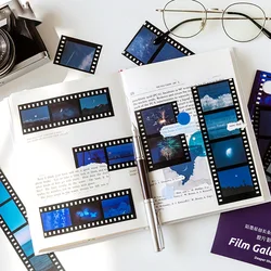 New Dimi 15 Pcs Film Museum Series Landscape Stickers Ins Style Sky Forest Decorative Album Scrapbooking Collage Stationery