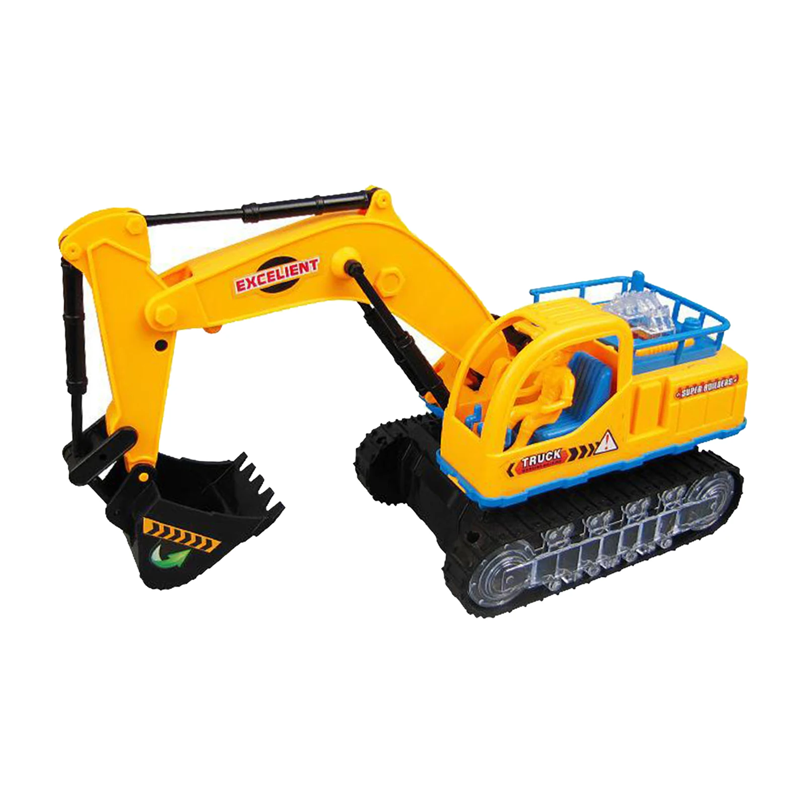 360 Rotation Electric Excavator Construction Car with Music & LED Lights Kids Educational Toys for Children Gift 360 Rotation Electric Excavator Construction Car with Music & LED Lights Kids Educational Toys for Children Gift