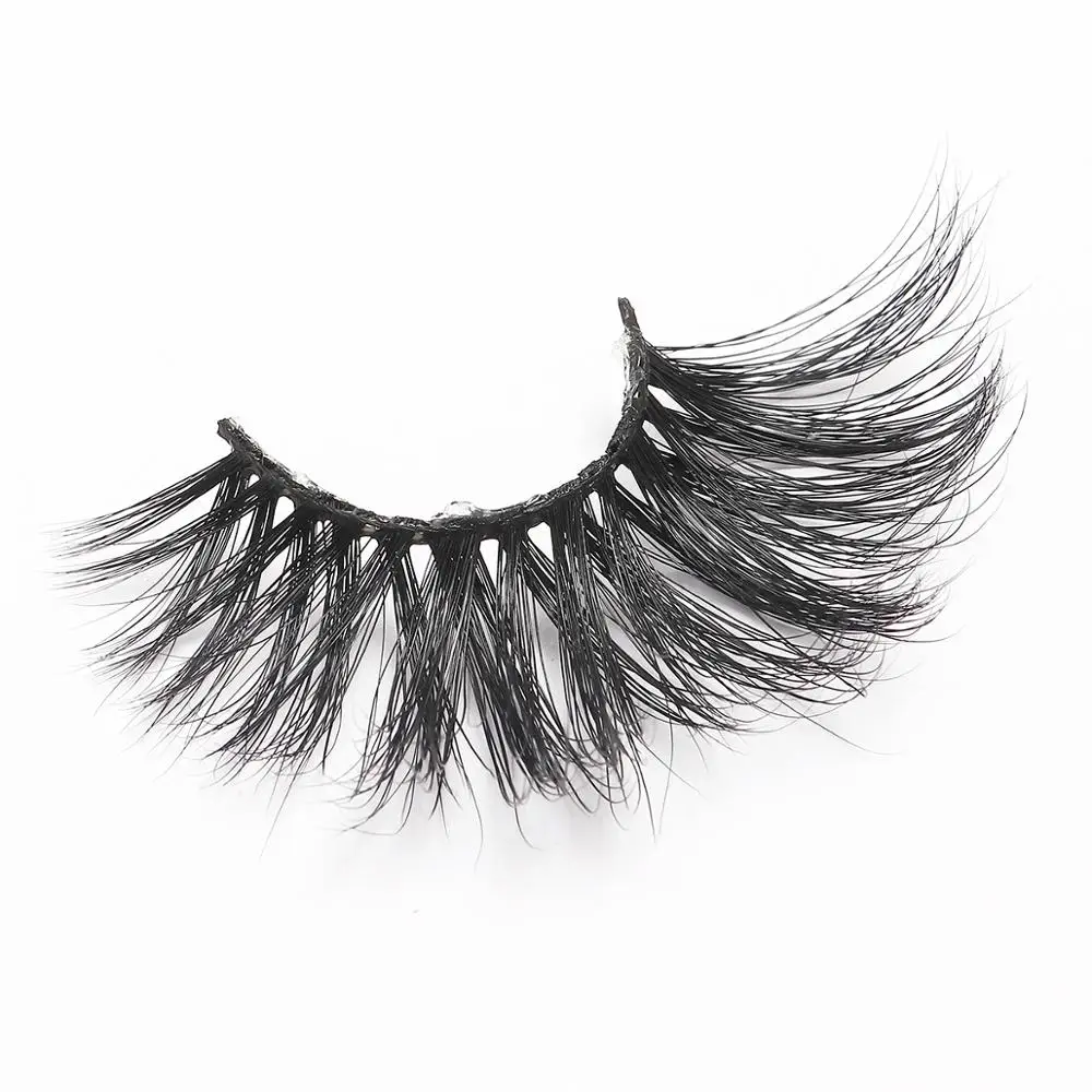 

25mm Mink Lashes Makeup Wispy Fluffy False Eyelashes Vendor 5D Crisscross Volume Lashes