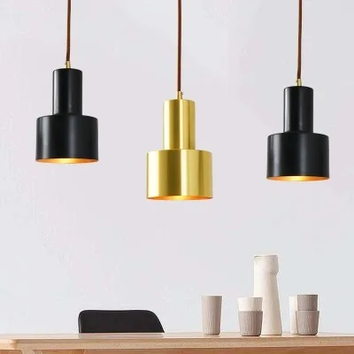 

Northern European-Style Minimalist Copper Chandelier Simple Cool Art Restaurant Bar Counter Bedside Entrance Bay Window Hallway