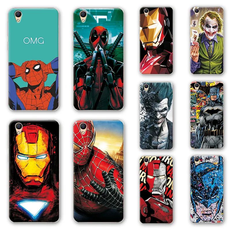 

adlucky Iron Man Phone Case For Asus ZenFone Live L1 ZA550KL Charming The Avengers Cover For Asus ZA550KL X00RD ZenFone Live L 1