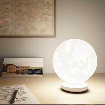 

3D Print Moon Table Light Colorful Change Touch USb LED Night Light Home Decor 3 Levels Brightness Desk Lamp Dropshipping O15