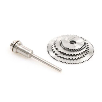

Cuchillas De Sierra 6PCS MIni HSS Circular Saw Cutters Tool Cutting Discs Cutoff For Rotary Tools Hots