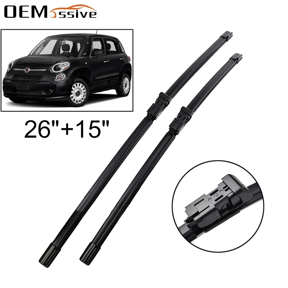 Щетки стеклоочистителя для Fiat 500L 2012 2013 2014 2015 2016 2017 2018 2019 2020 26