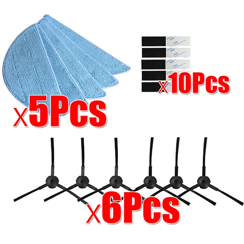 Вакуумный робот очиститель части боковая щетка первичный Пылезащитный фильтр Швабра Hepa фильтр для ILIFE V5 V5s V3 V3s V5 Pro V50 V55 X5 V5s Pro