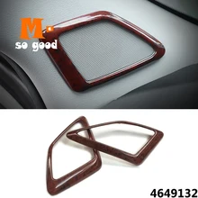 A-Pillar door stereo Speaker sound audio trim Cover-ABS Chrome car styling accessories For Toyota Land Cruiser Prado FJ150 2018 A-Pillar door stereo Speaker sound audio trim Cover-ABS Chrome car styling accessories For Toyota Land Cruiser Prado FJ150 2018