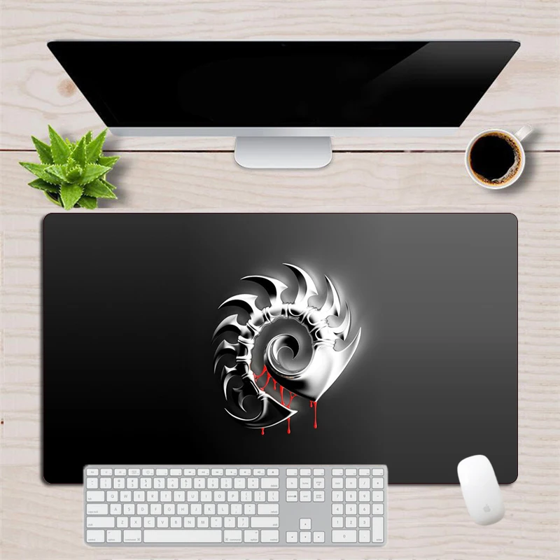 Starcraft Ⅱ Gaming Mousepad Large 70x40cm Washable Locking Edge Durable Mouse pad Gamer Office Computer Cool Notebook Desk Mat
