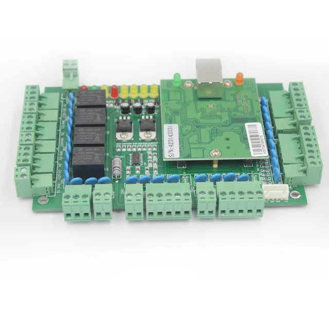 TCP/IP Wiegand 26 34 Door Access Control Panel Board for security solutions access control System 20000 Users Free Software 5