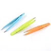 1pcs Beauty Professional Clip Eyelash Hair Tweezer Depilatory Slanted Puller Eyebrow Eyelid Sticker Tweezers Makeup Tools 5
