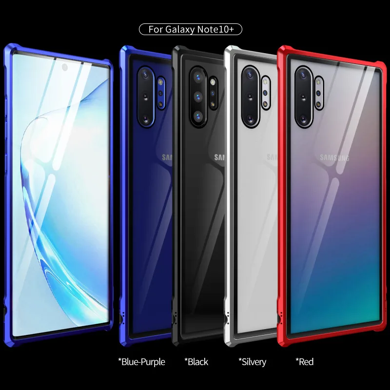 Роскошный чехол для samsung Galaxy Note 10 Plus 5g, чехол из закаленного стекла для samsung Note10+ чехол, ударопрочный чехол