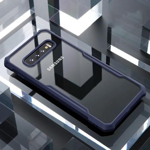 Для samsung Galaxy S10 Plus S10e чехол XUNDD подушки безопасности противоударный защитный чехол для samsung Galaxy S9 S9 Plus Note 9 чехол для телефона - Цвет: blue phone case