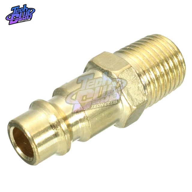 10 Raccordi Rapidi Per Aria Compressa 1/4" BSP - Maschio E Femmina, Acciaio Zincato - Foto 8