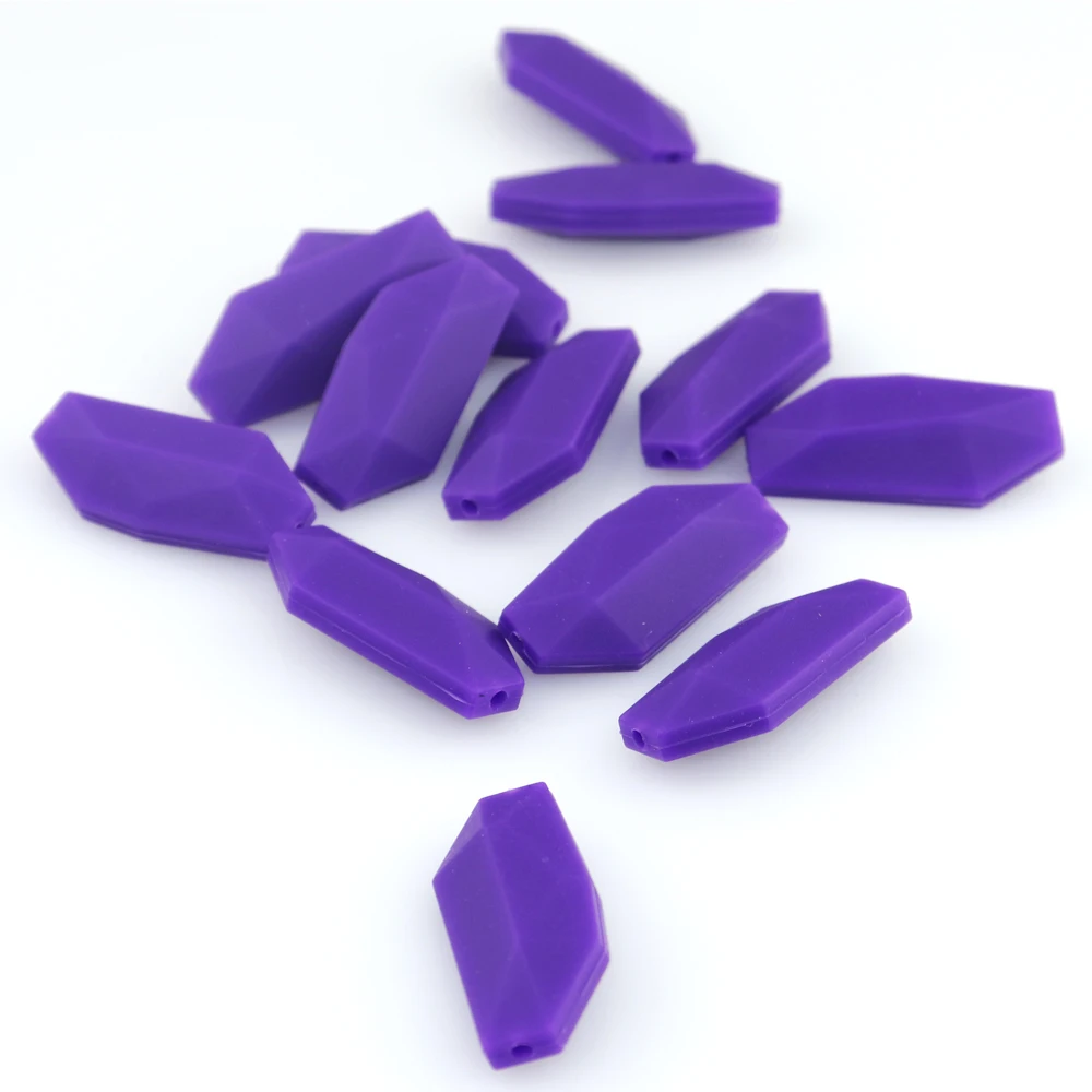 

Teether/ Teething Baby SIlicone Willow beads More Colorful Beads For BPA Free PVC Free For Baby Train Chewing Toys DIY