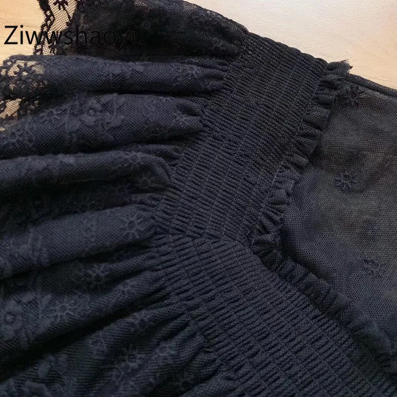 Ziwwshaoyu Подиум Boho Woemn's Mesh Мини платья изысканная вышивка необычное платье для вечеринки