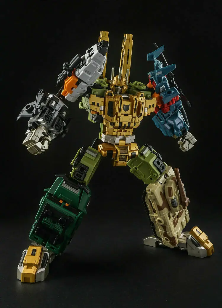 В наличии Новый трансформации игрушка вертушка железная фабрика IF EX24X Bruticus TF2000